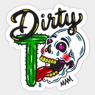 Dirty T Sticker